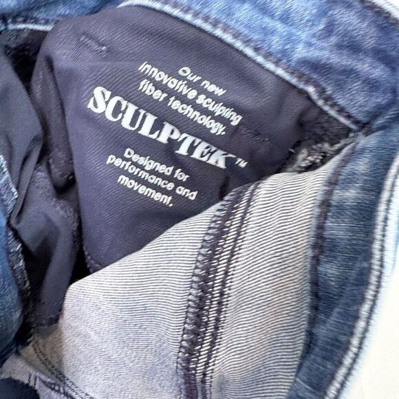 Athleta Jeans Womens 6 Sculptek Medium Wash Denim Fall Comfort - Picture 7 of 9